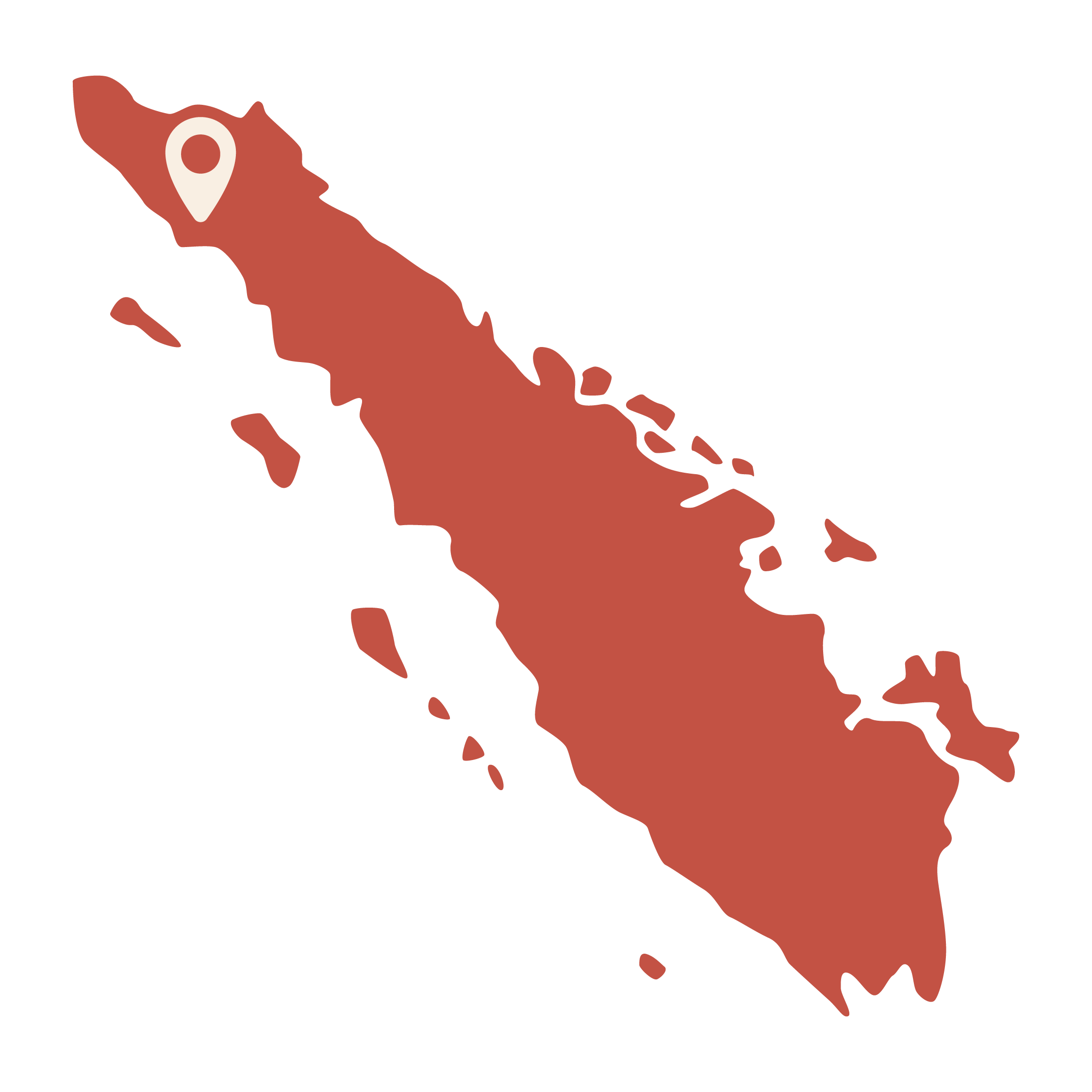 Sumatra - Farm Map - Heyday Coffee Co.