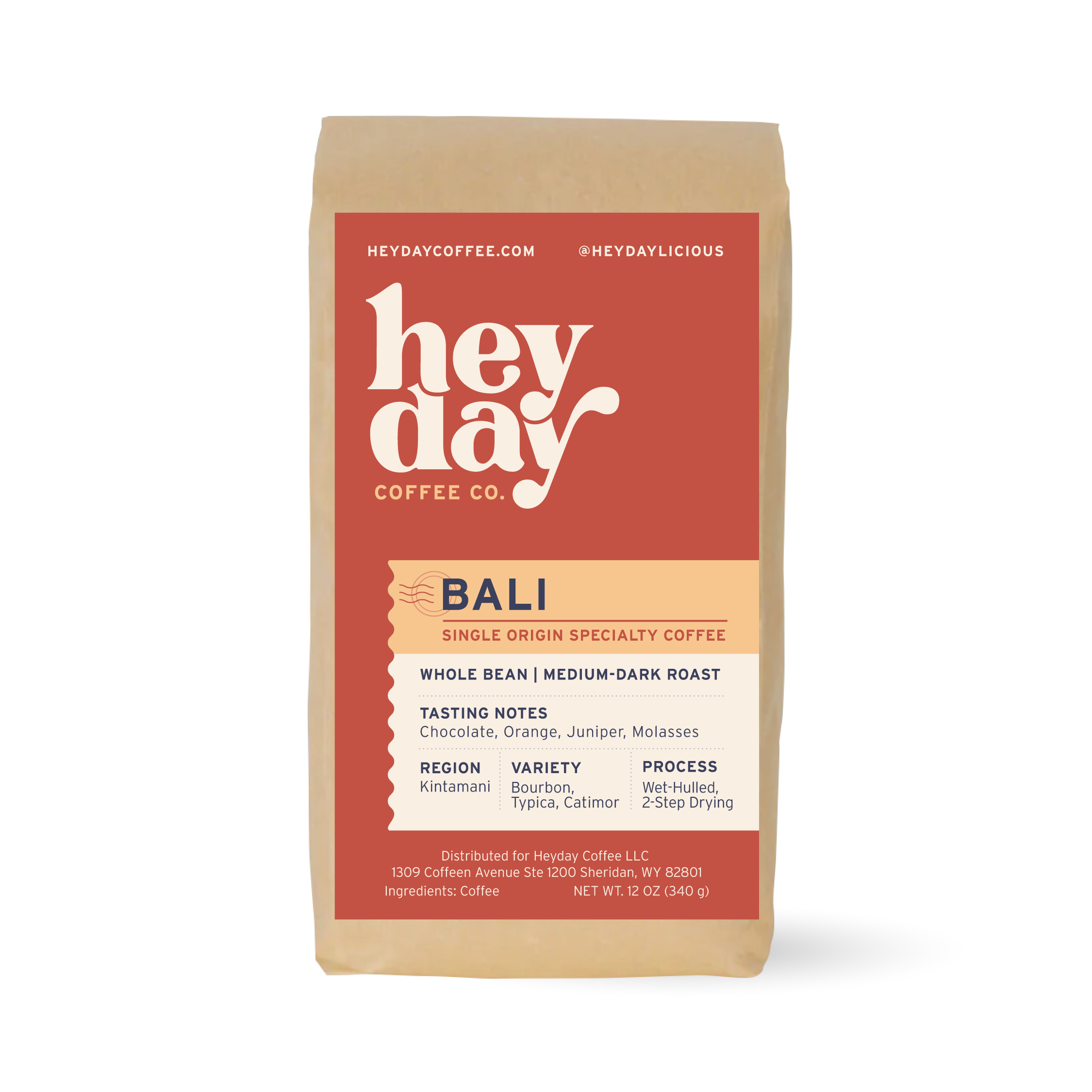 Bali - Bag Image - Heyday Coffee Co.