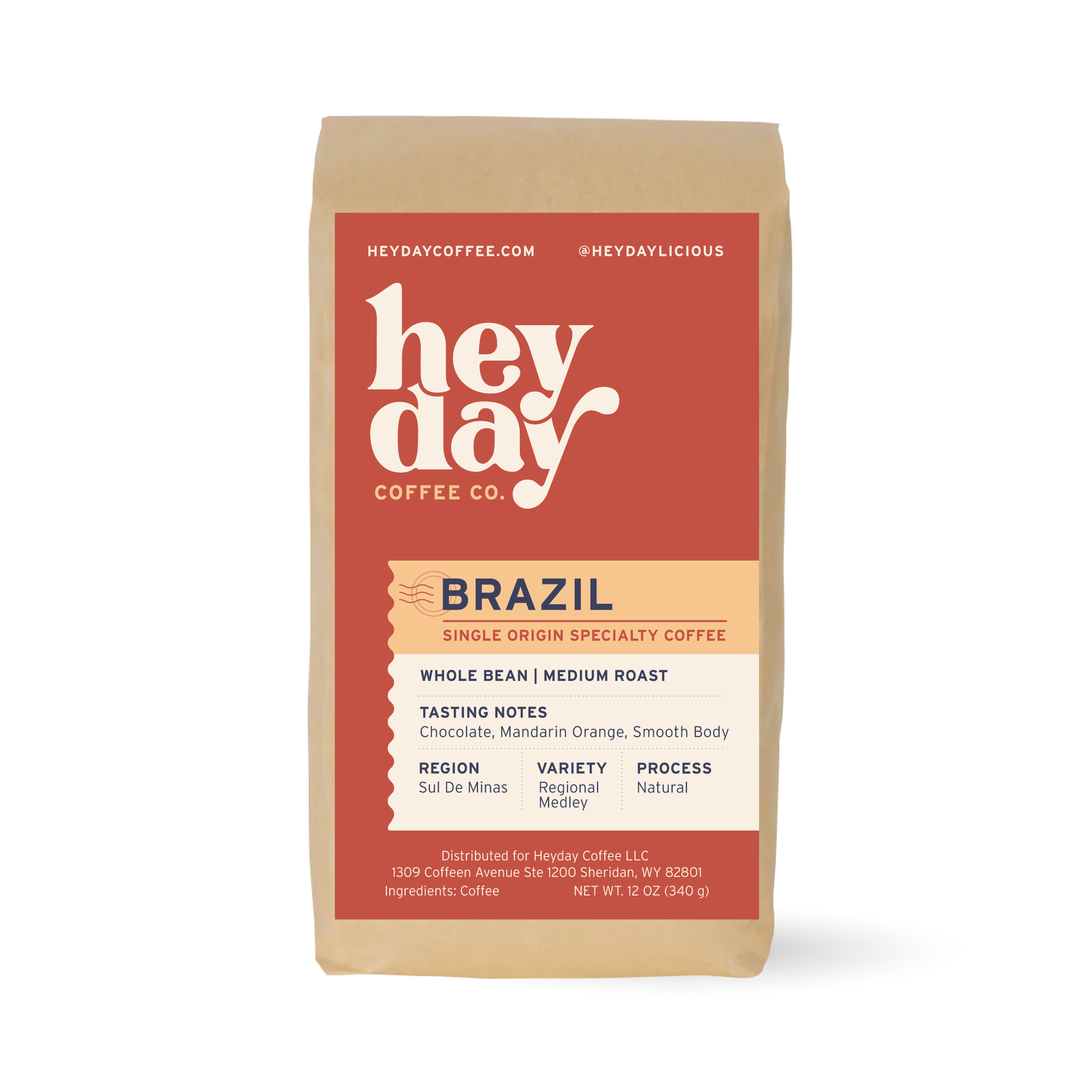 Brazil - Bag Image - Heyday Coffee Co.