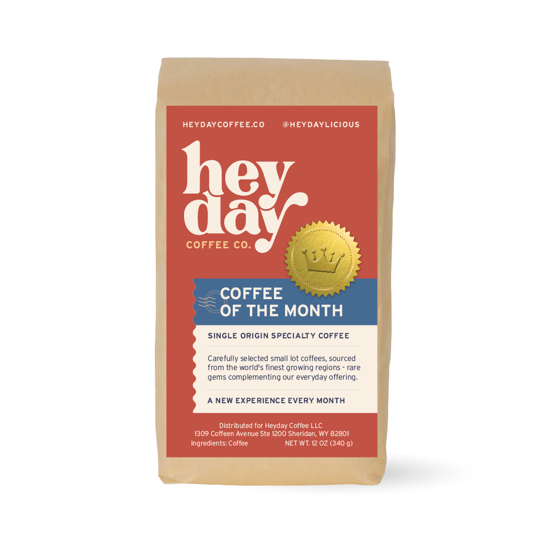 Coffee of the Month - Bag Image - Heyday Coffee Co.