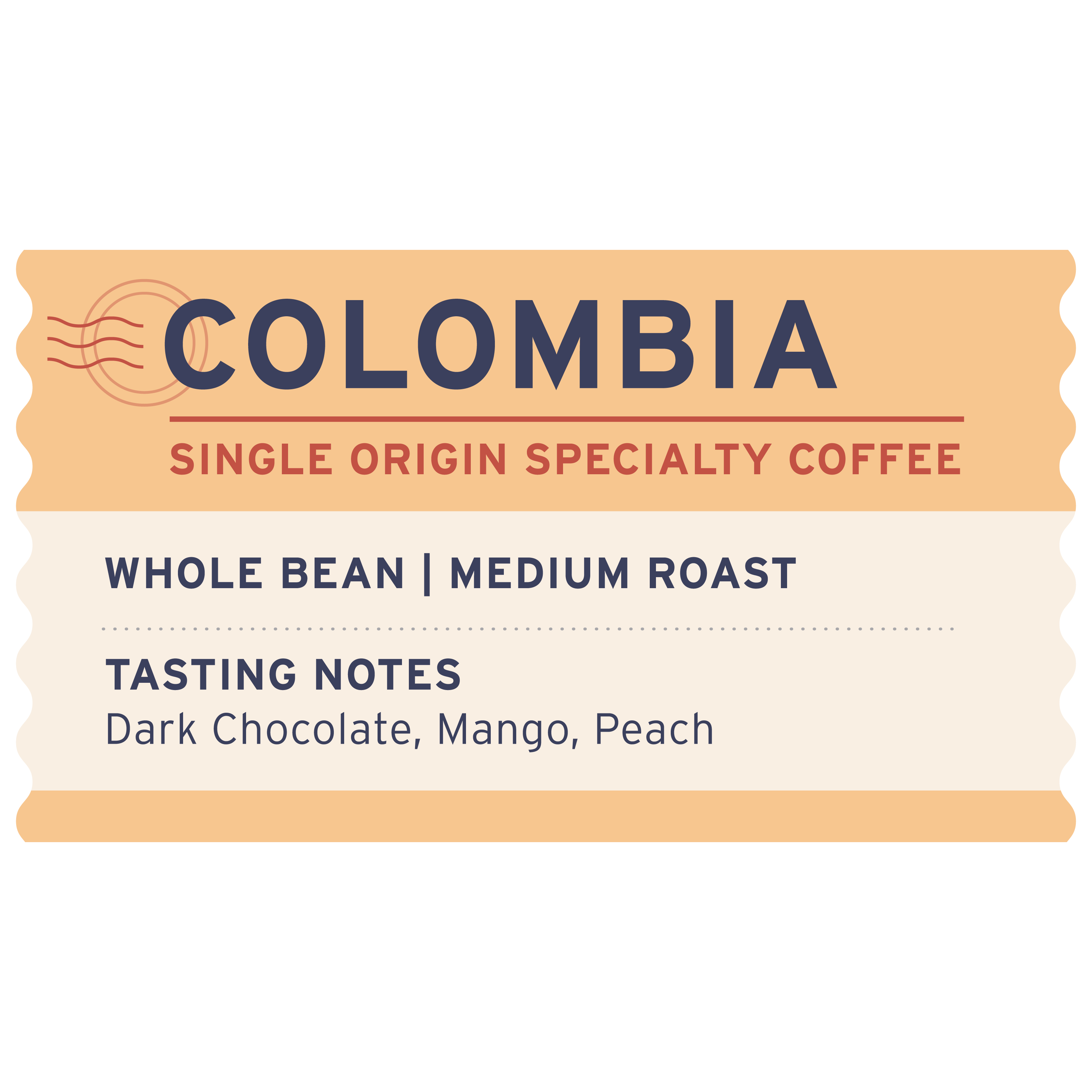 Colombia - Label Detail - Heyday Coffee Co.