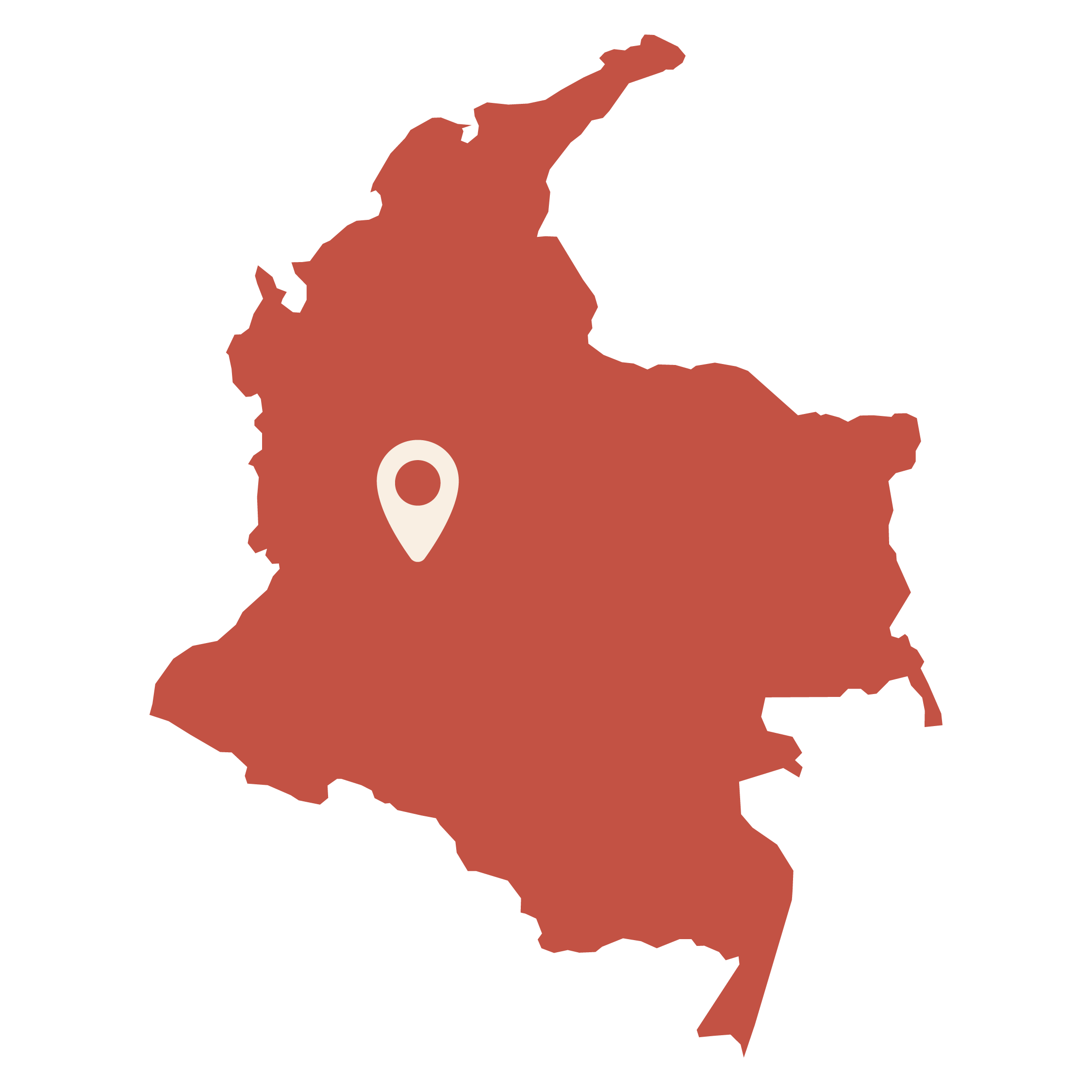 Colombia - Farm Map - Heyday Coffee Co.