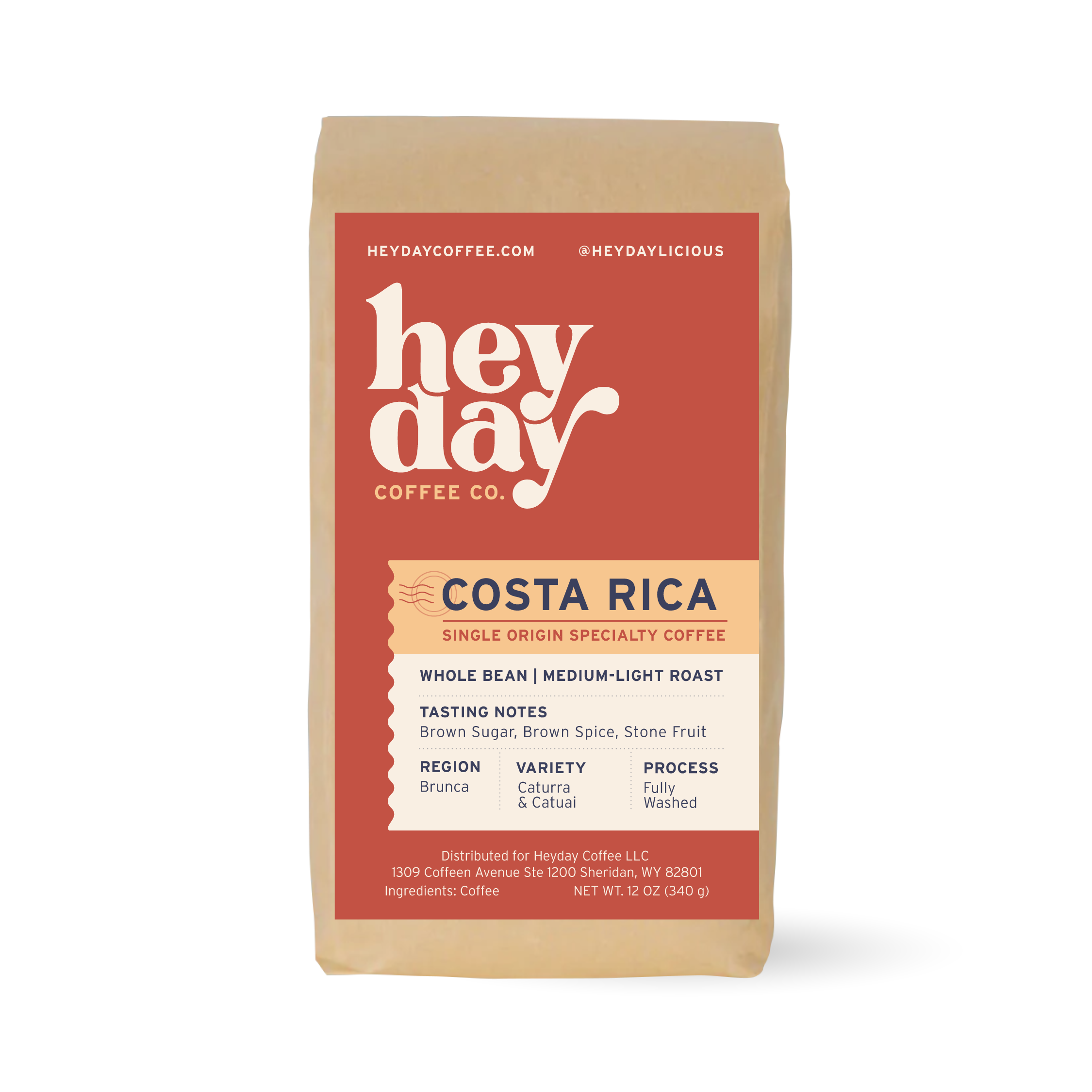Costa Rica - Bag Image - Heyday Coffee Co.