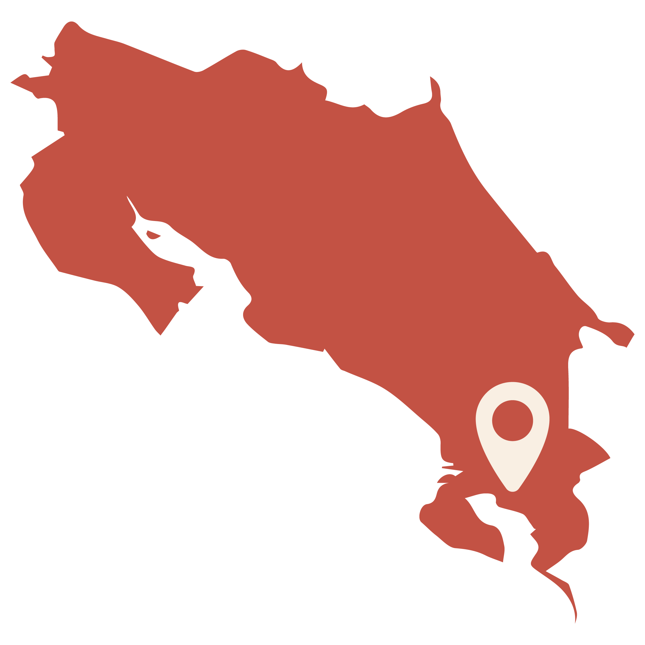 Costa Rica - Farm Map - Heyday Coffee Co.