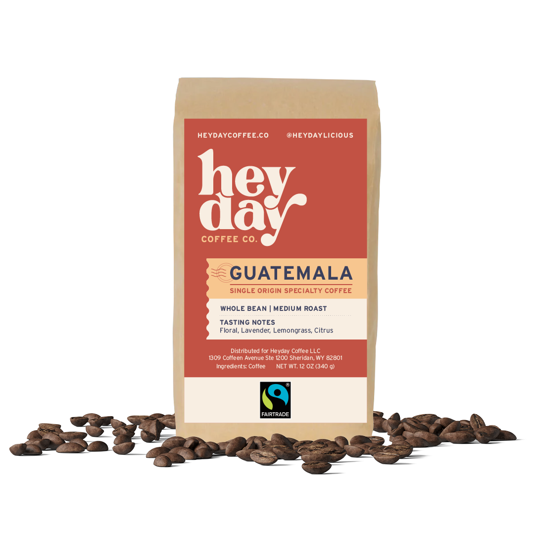 Guatemala - Bag on Bed of Beans - Heyday Coffee Co.