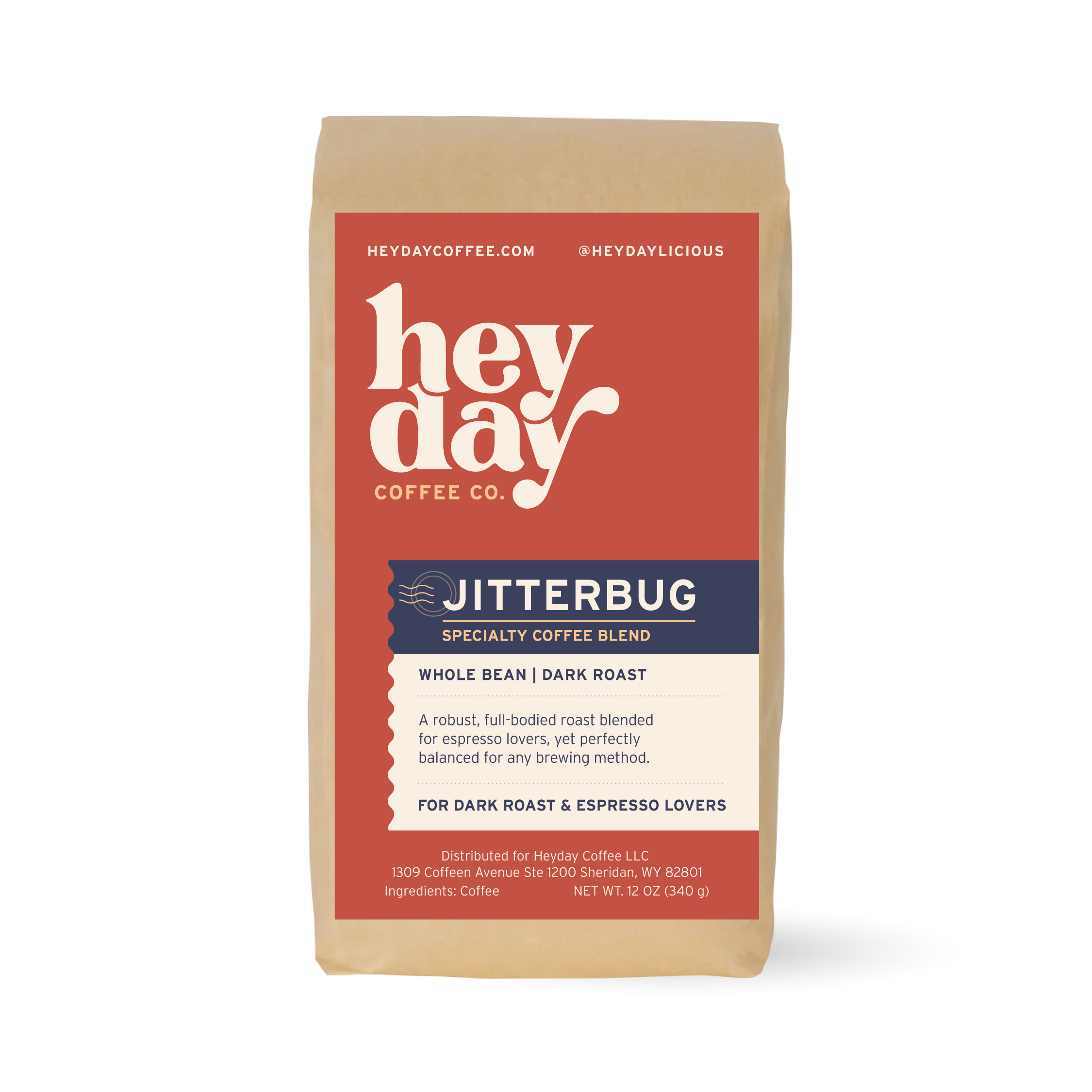 Jitterbug Blend - Bag Image - Heyday Coffee Co.
