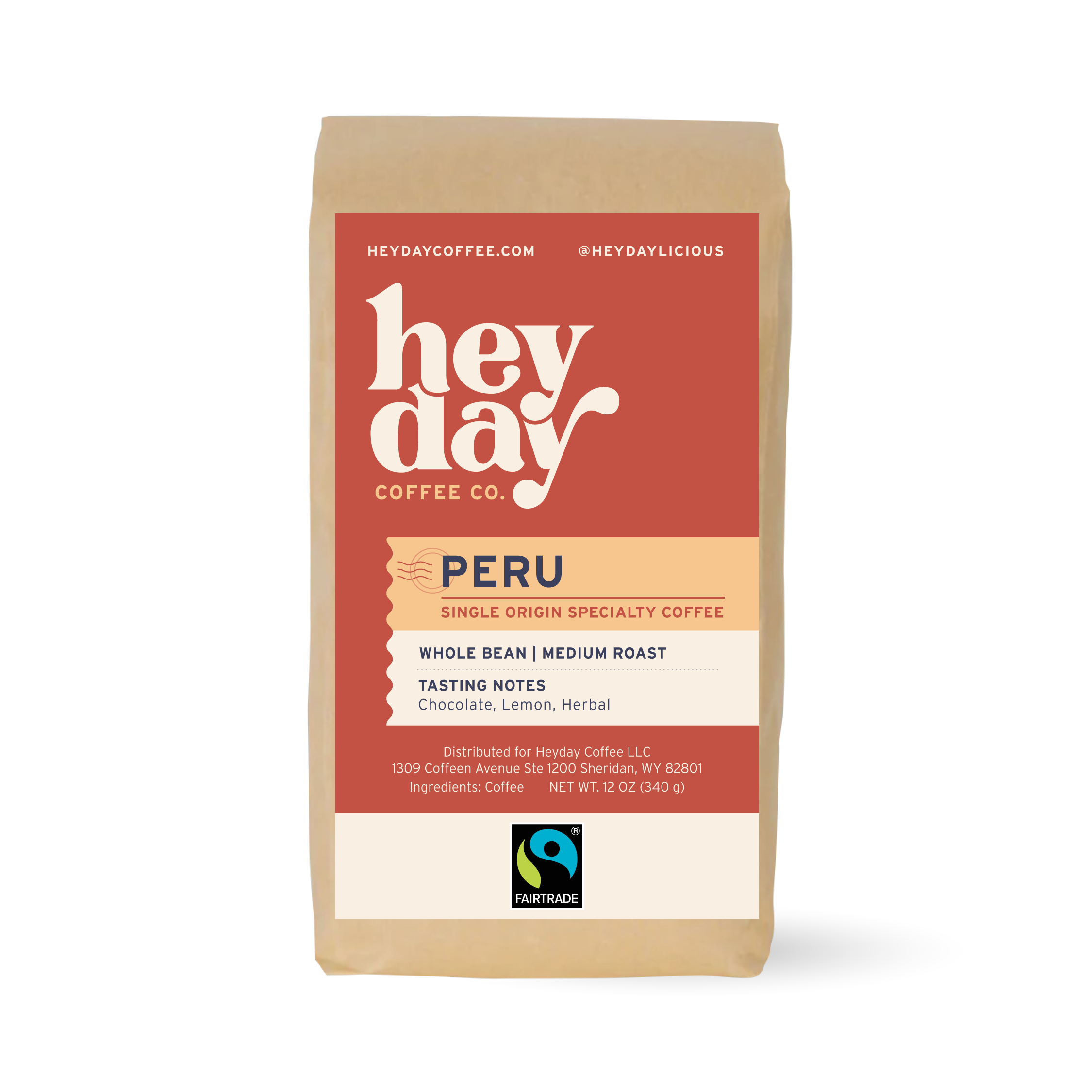 Peru - Bag Image - Heyday Coffee Co.