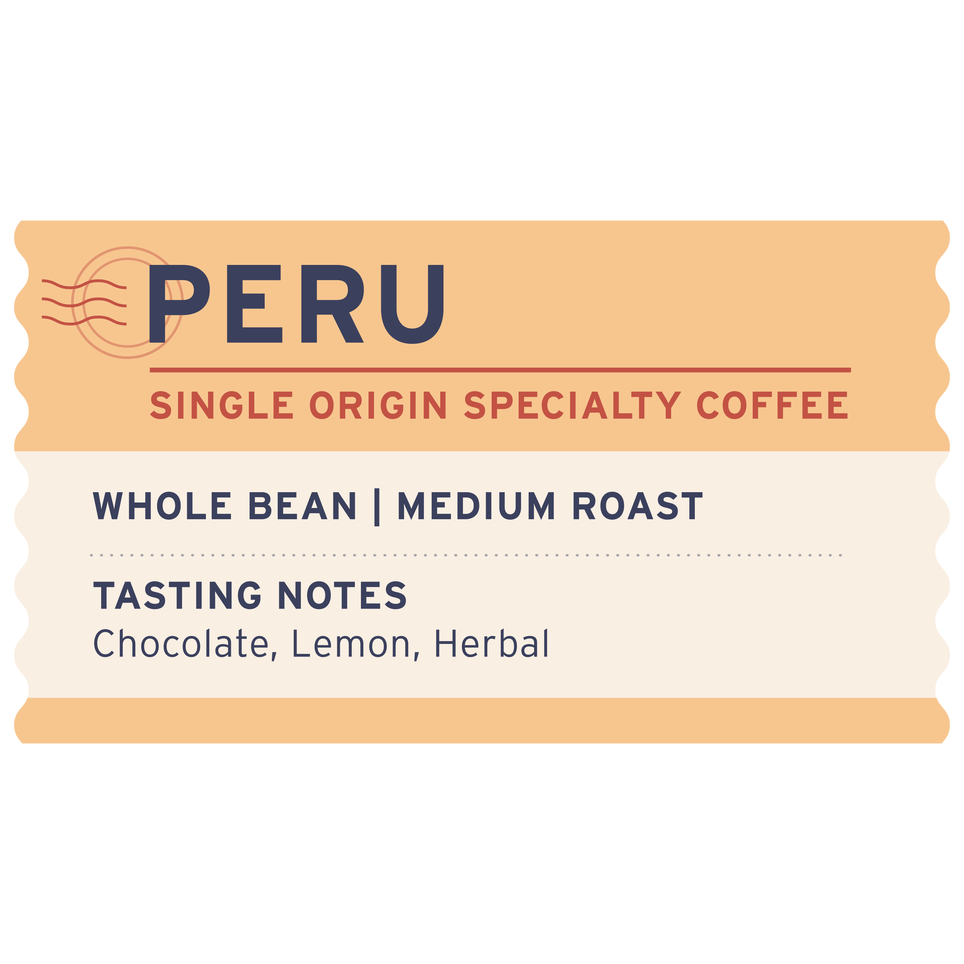 Peru - Label Detail - Heyday Coffee Co.