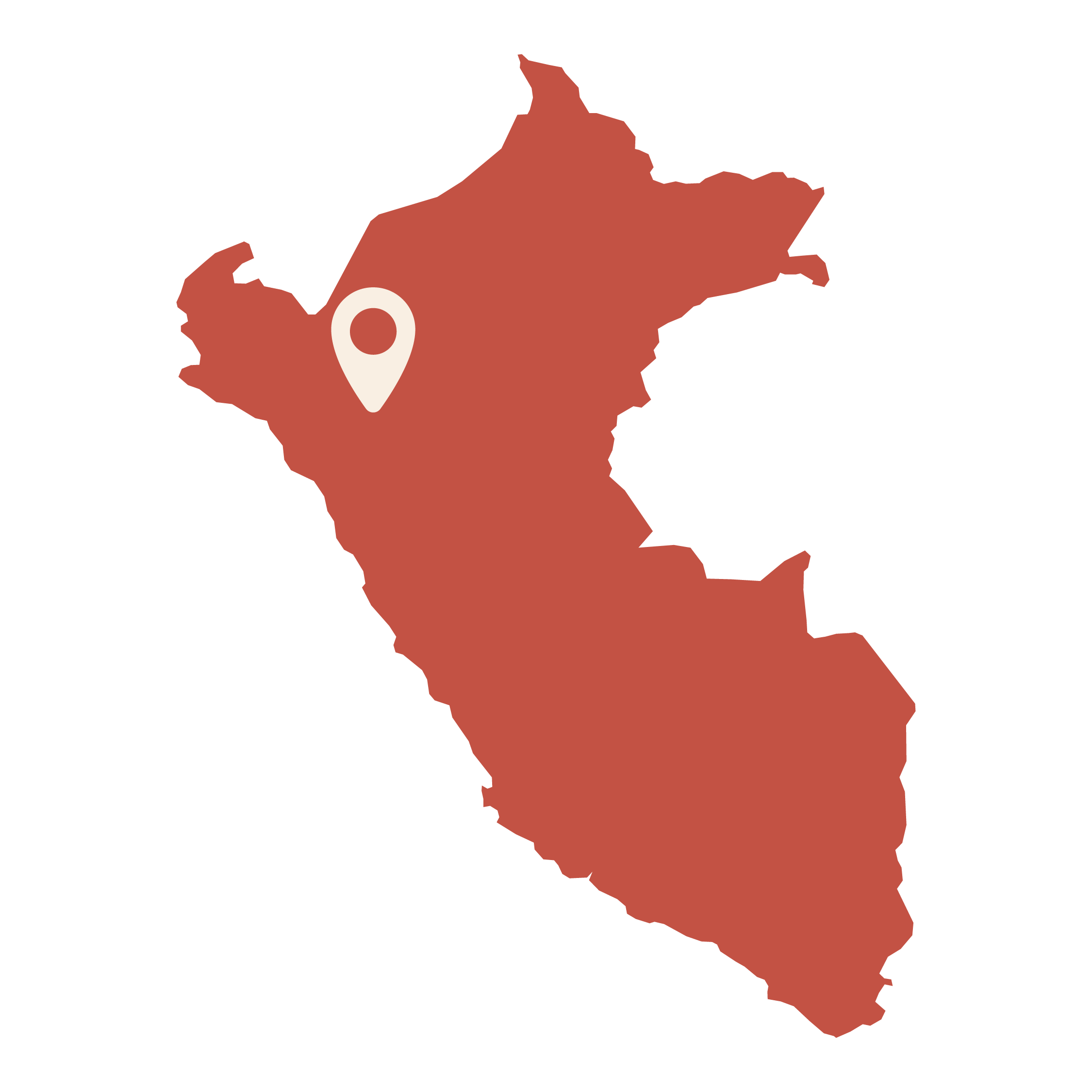 Peru - Farm Map - Heyday Coffee Co.