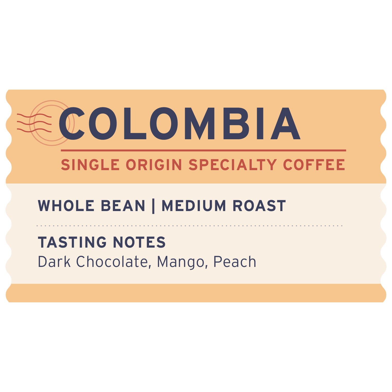 Colombia - Label Detail - Heyday Coffee Co.