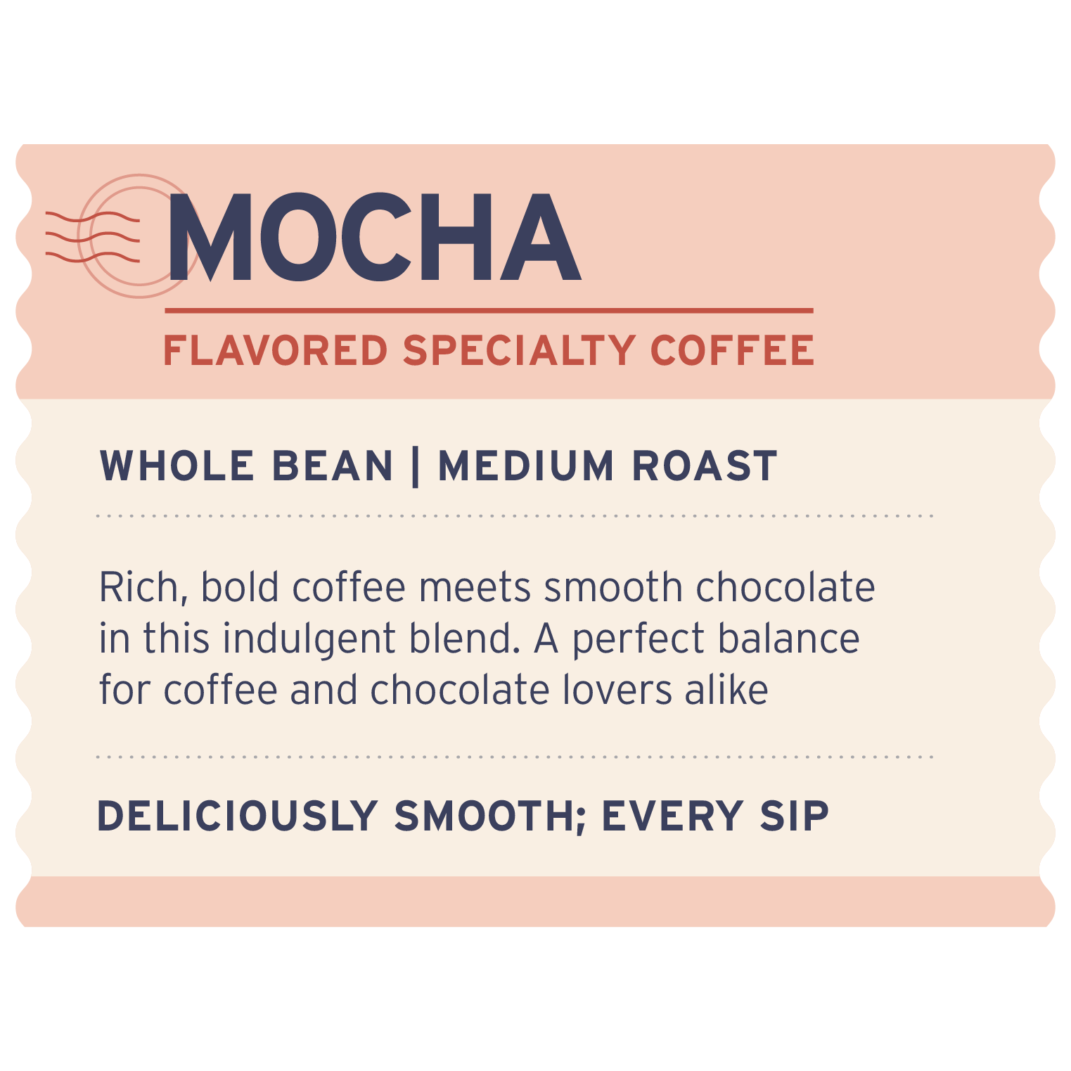Mocha - Label Detail - Heyday Coffee Co.