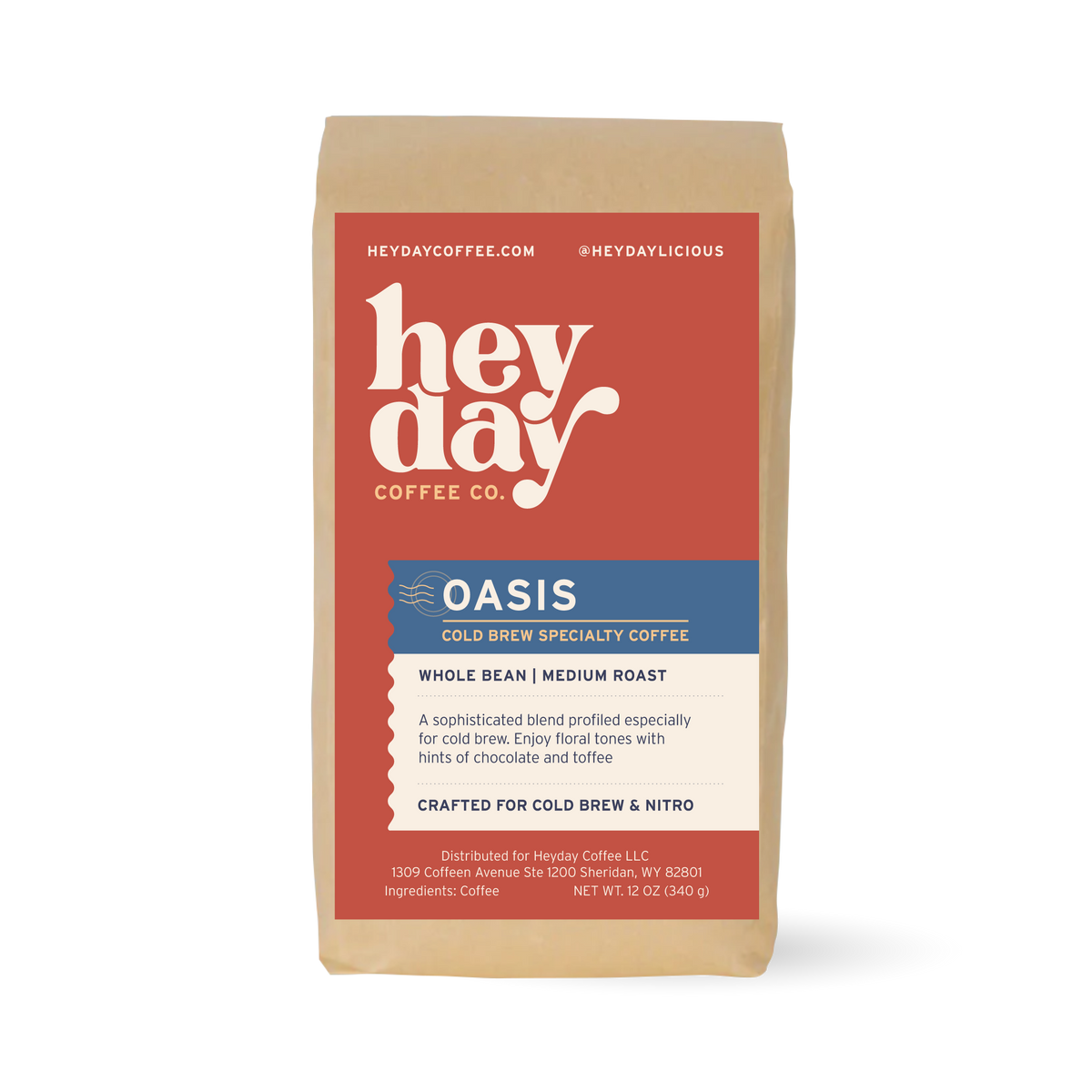 Oasis Cold Brew | Crafted for Cold Brew and Nitro