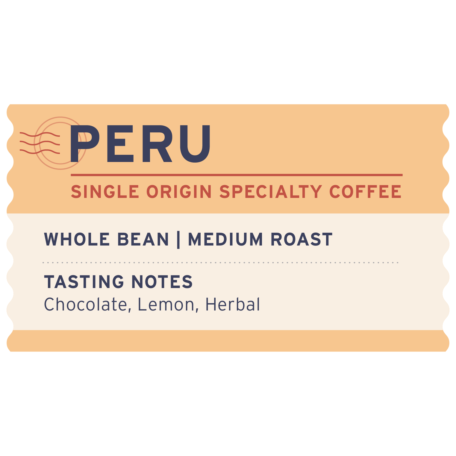 Peru - Label Detail - Heyday Coffee Co.