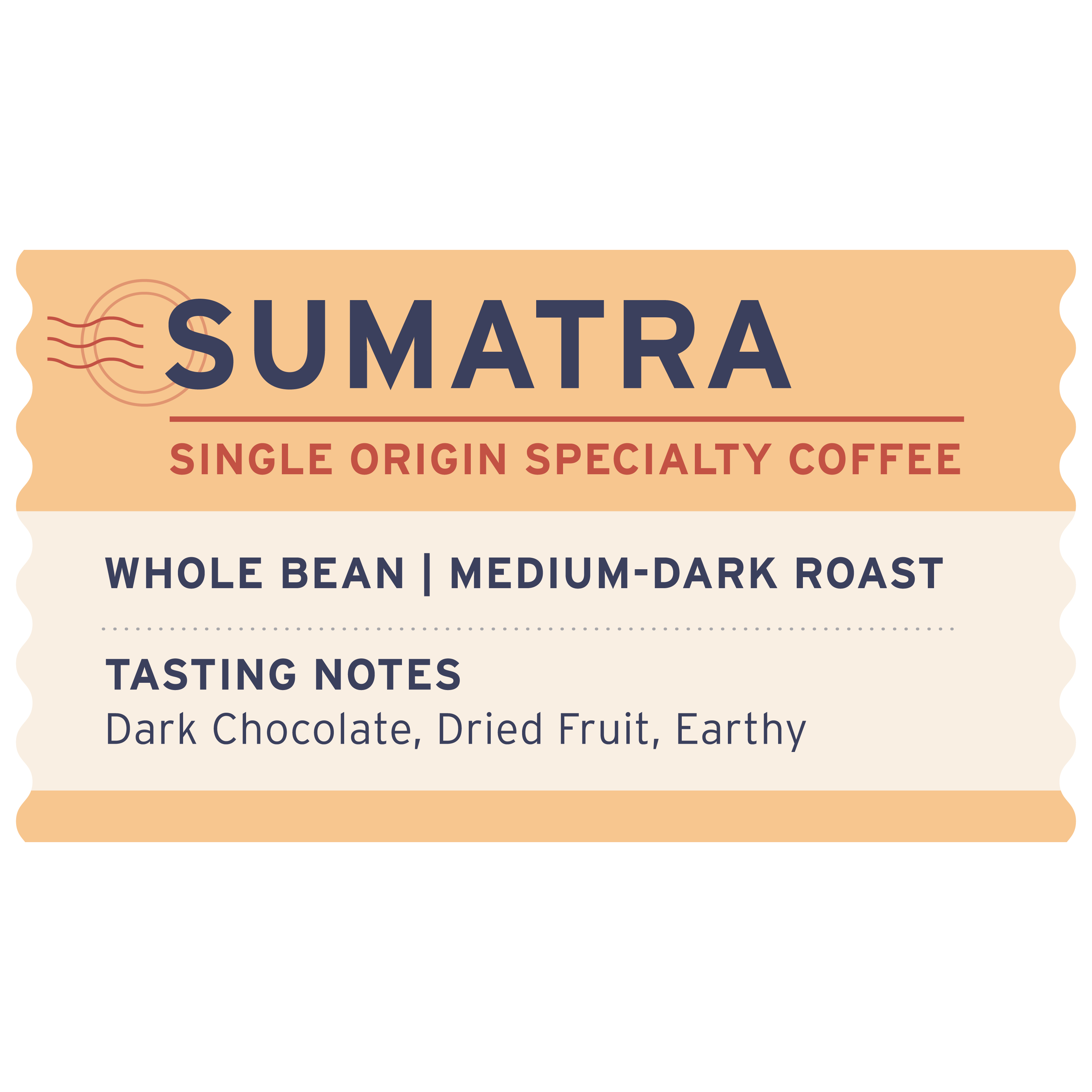 Sumatra - Label Detail - Heyday Coffee Co.